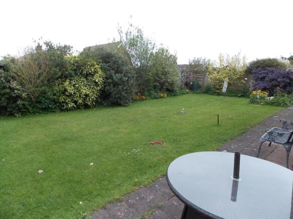 Rear garden