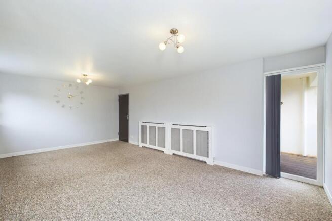 Living room with balcony access