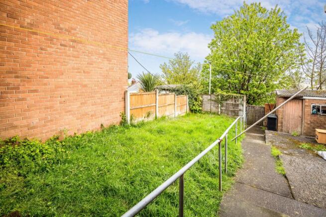 Rear garden