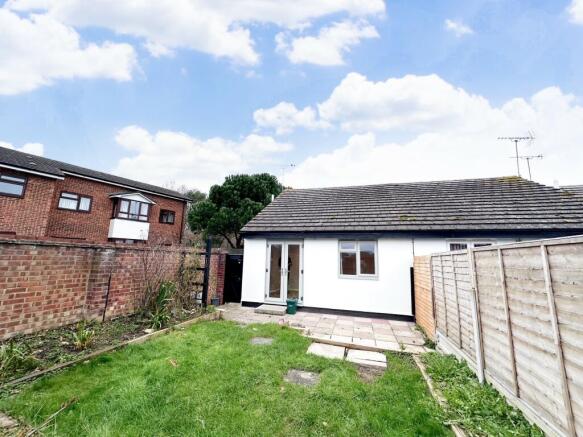 Rear garden