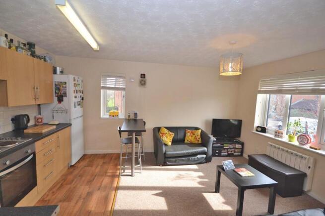 Open plan living room