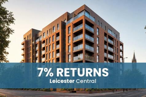 Stylish Leicester Buy to Let Apartment, Leicester Central – 6.5% Rental Yields | Premium Buy-to-Let Opportunity