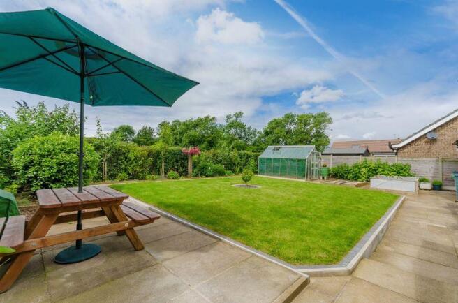 Rear garden