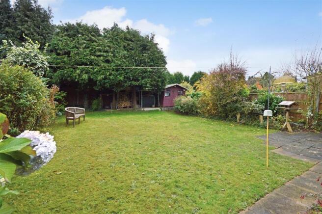 Further rear garden view