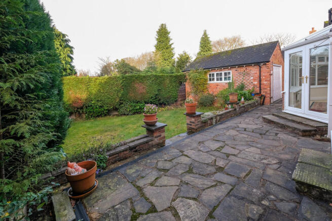 Rear garden