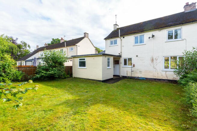 Rear of Property