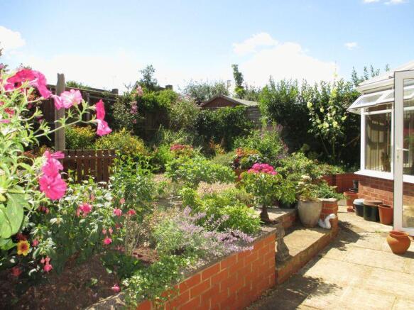 Paved Garden Area