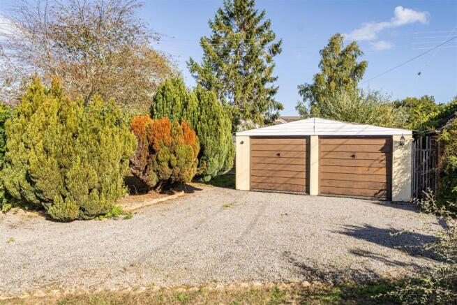 Driveway and Double Garage