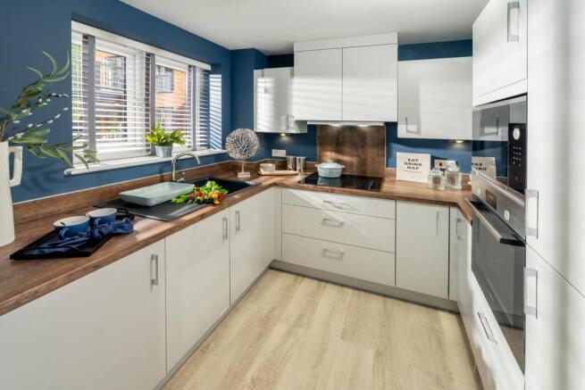 Show home kitchen