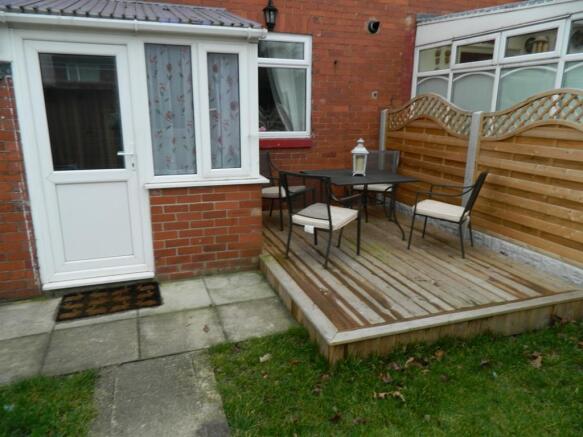 Decked Seating Area