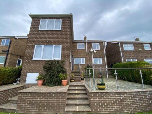 Rear of Property