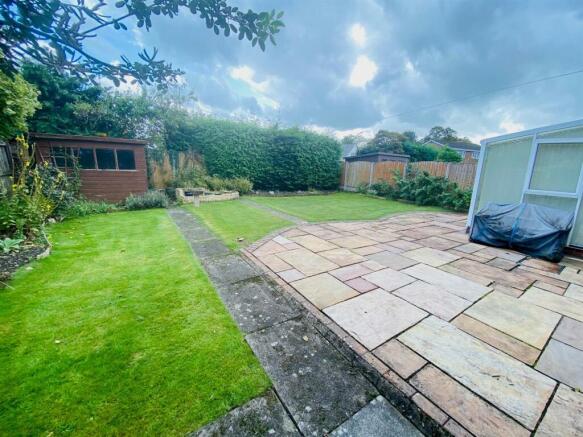 Rear garden
