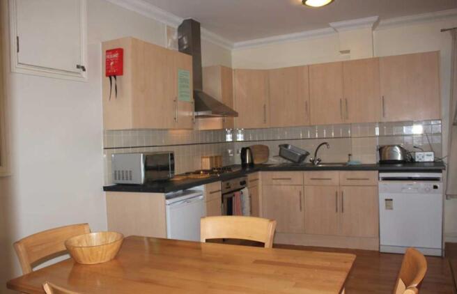 Kitchen from living