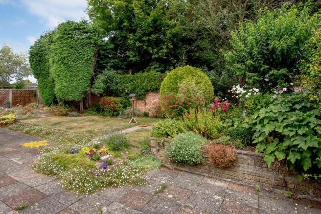 Rear garden