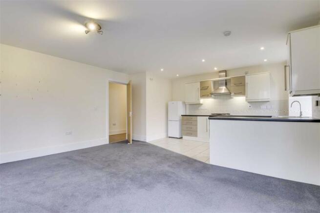 Open plan living area