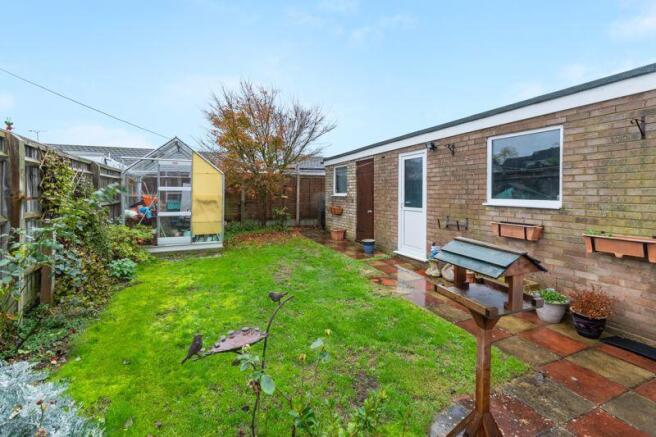 Rear garden