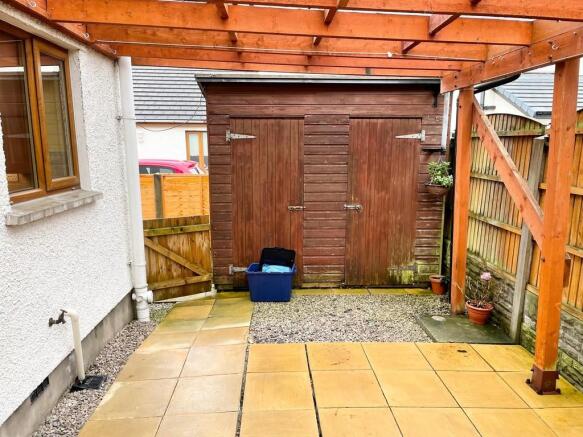 Rear Patio