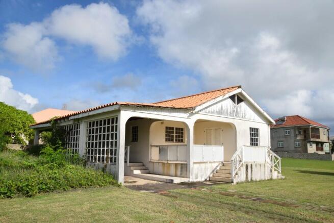 SW elevation-carport