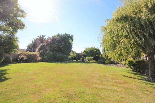 Rear garden