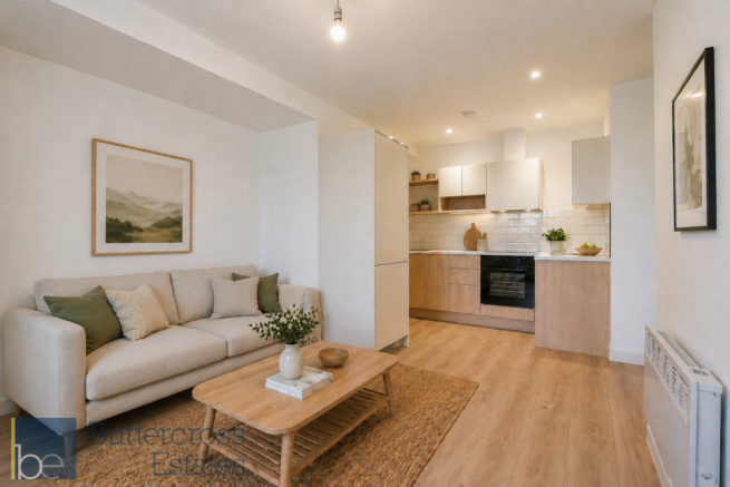 Kitchen and Living Room