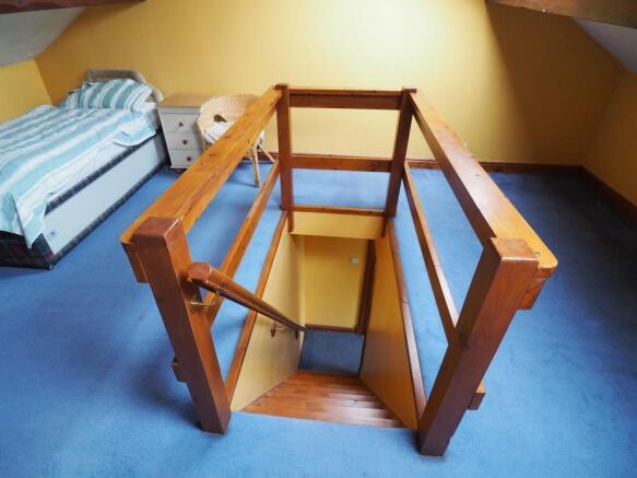Stairs to loft