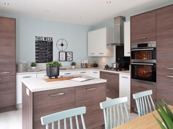 Kitchen of the Warwick, a 3 bedroom house