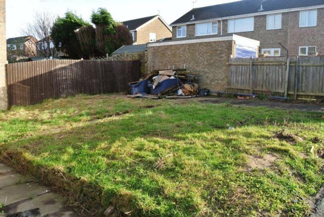 Rear gardens and...