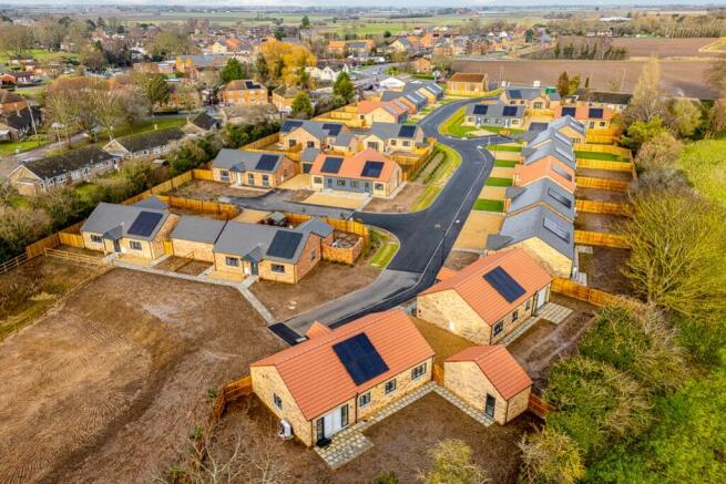 Aerial Street Scene - Gosberton Site-3