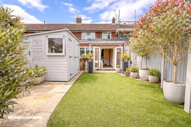 Rear garden