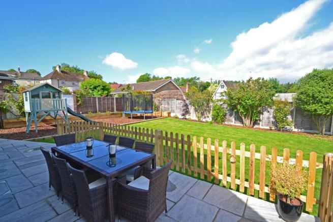 Rear garden