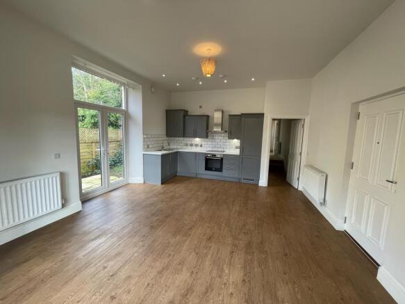 Living room and Kitchen