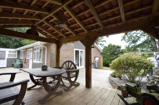 Pitched Roof Pergola