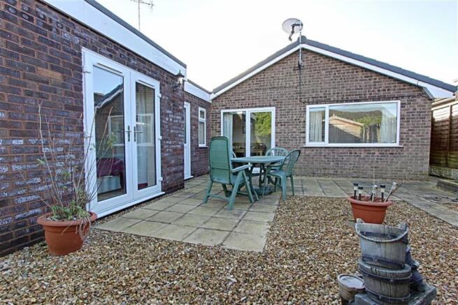 Rear garden