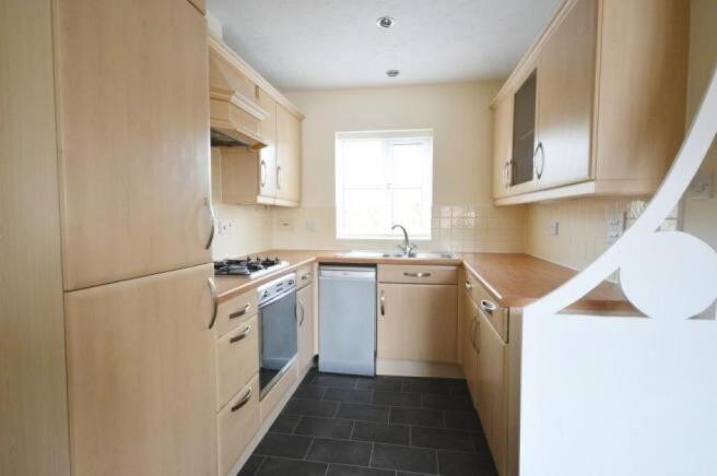 Kitchen with intergrated appliances