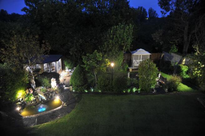 Night Rear Garden