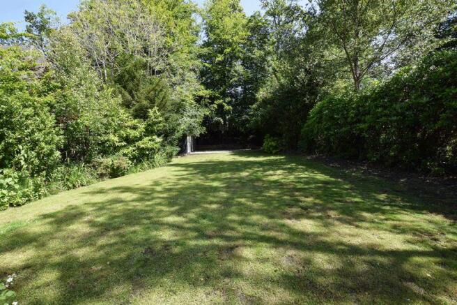 Rear garden