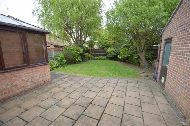 Rear garden