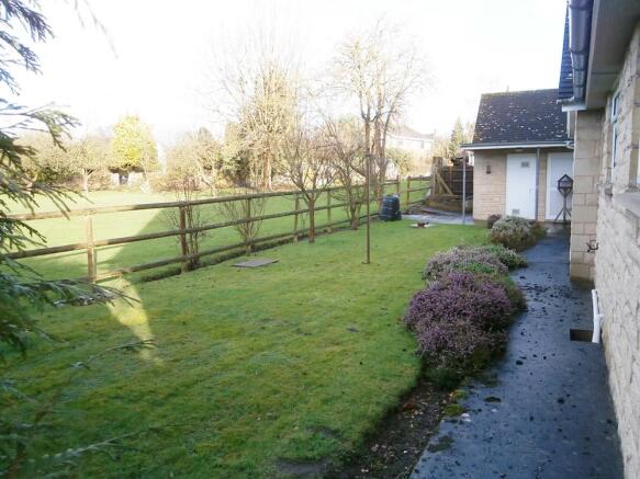 Rear garden