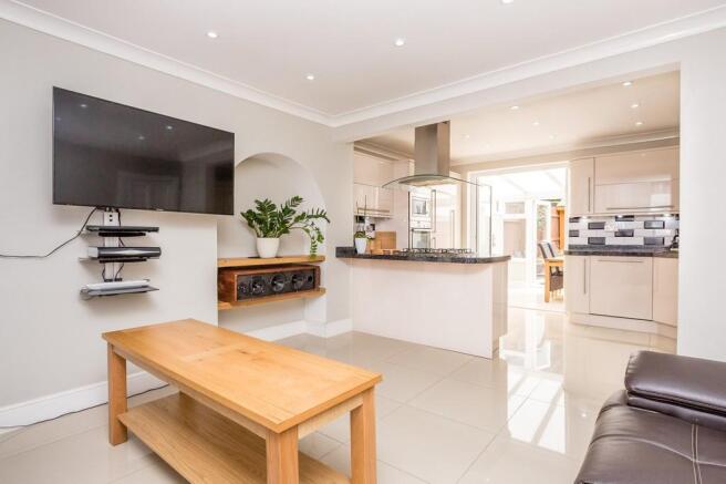 Open plan living ...