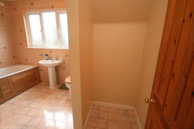 Bathroom with Recess for Shower