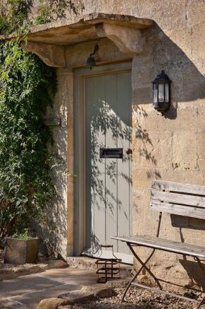 Cameo of front door.