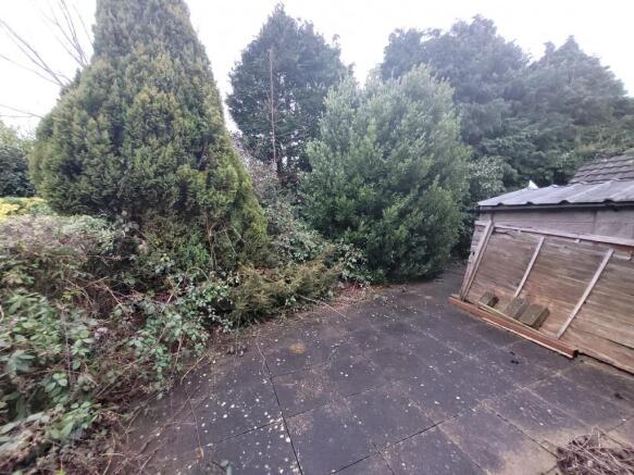 Rear garden