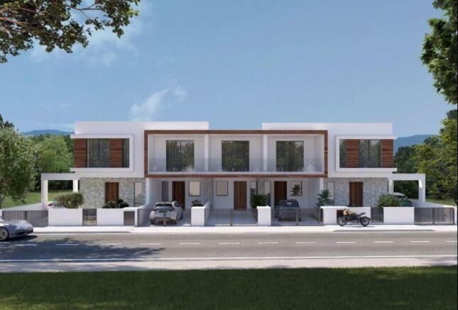 Front of Villas -