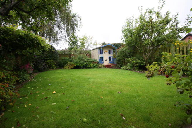 Rear garden
