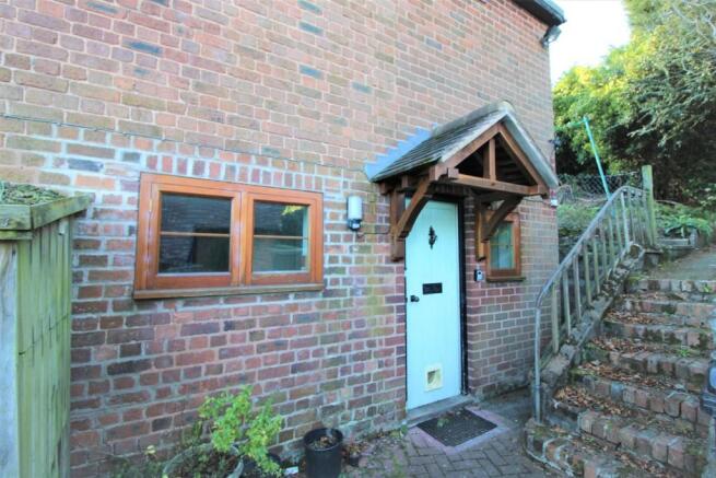 Rear entrance door