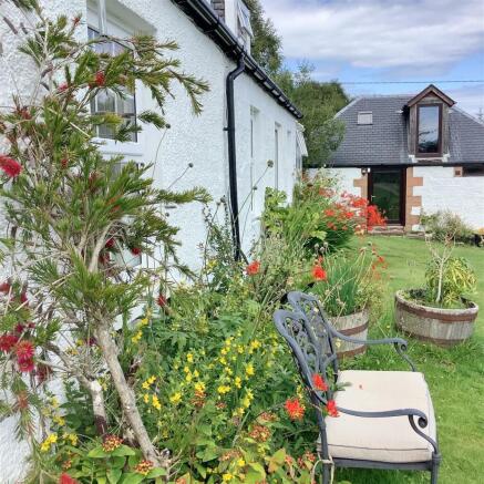 Side view towards Byre