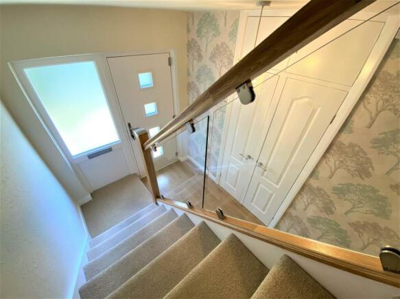 Stairs to first floor