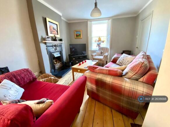 Living Room With Open Fire