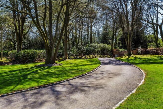 house. estate agency Hascombe driveway