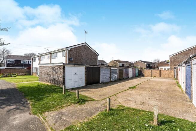Garage in block